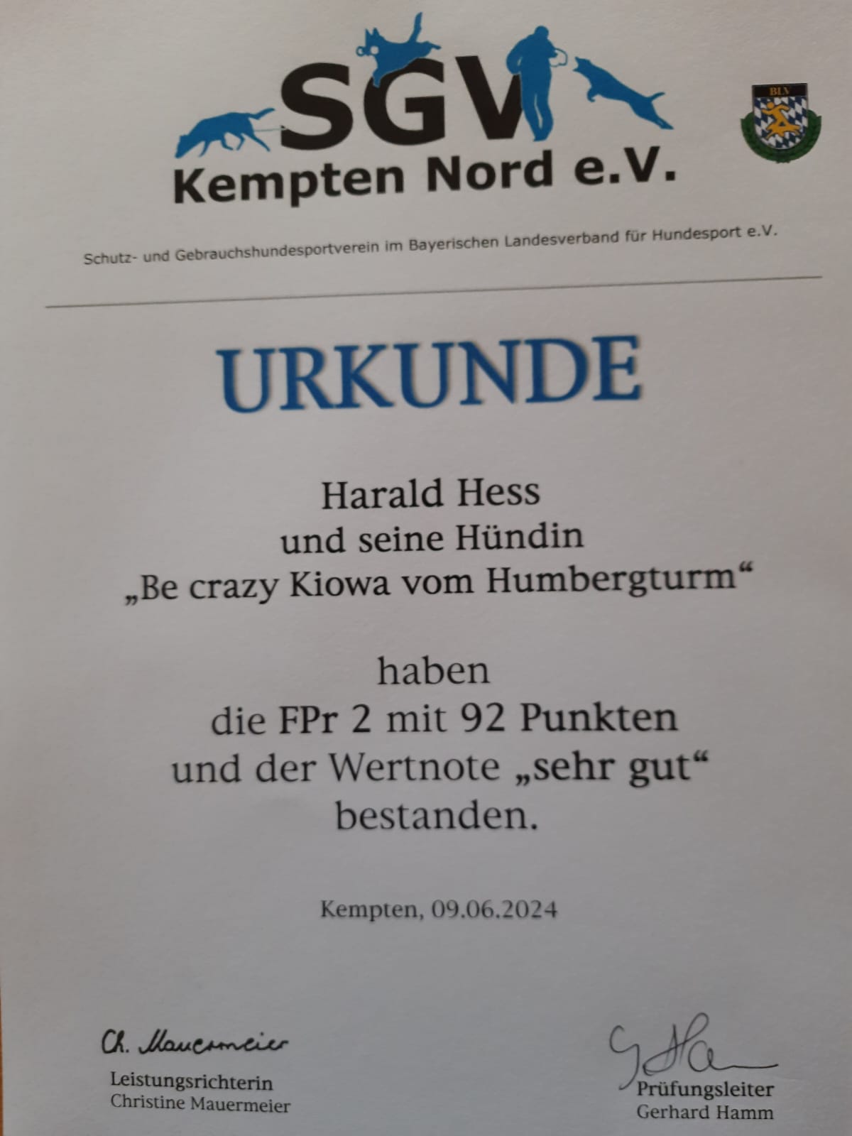 Frühjahrsprüfung 2024